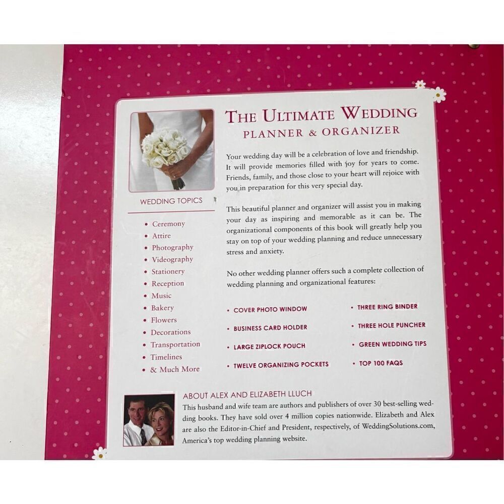 Wedding planning journal - Picture 7 of 7